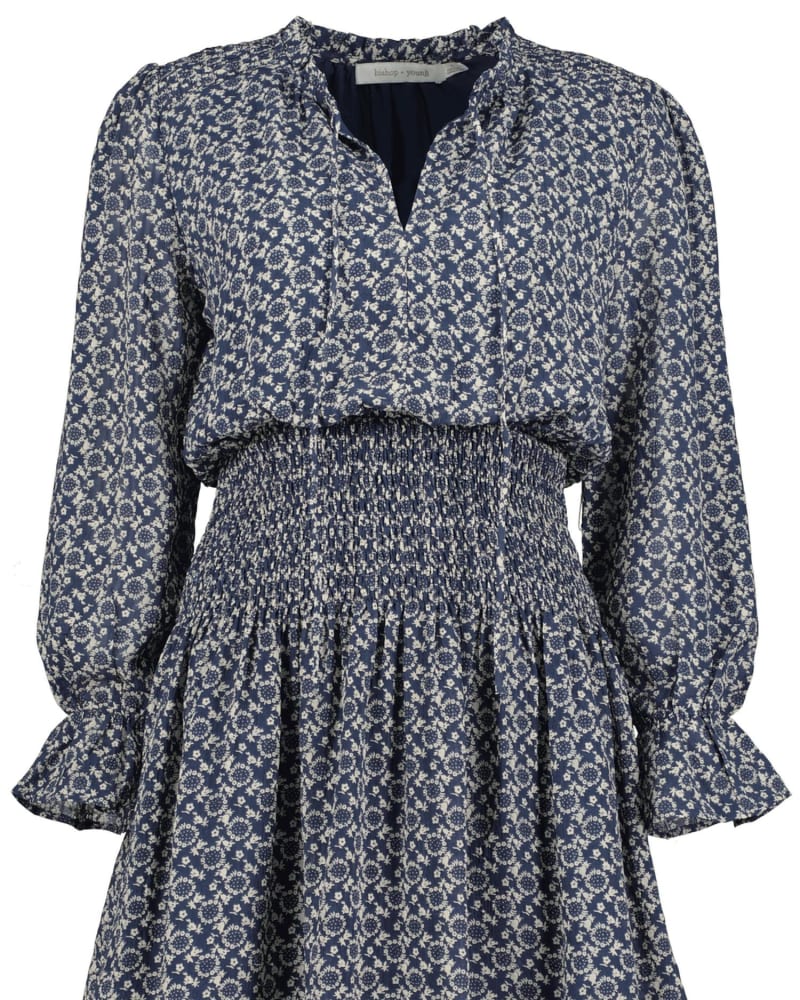 Front of a size L Marmont Boho Dress in Mosaic Print in Mosaic Print by bishop + young. | dia_product_style_image_id:335185